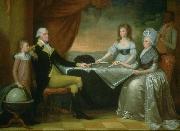 Charles Roscoe Savage Washington Family oil painting reproduction